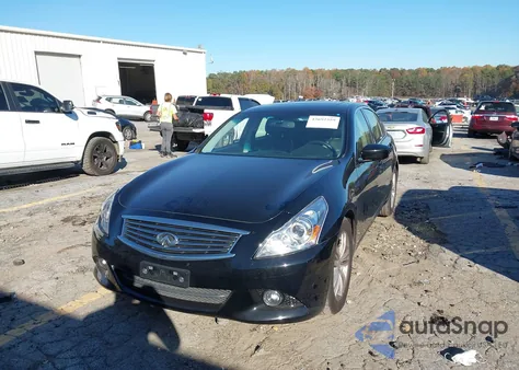 2013 Infiniti G37 Journey from USA, damaged, VIN JN1CV6AP1DM303626